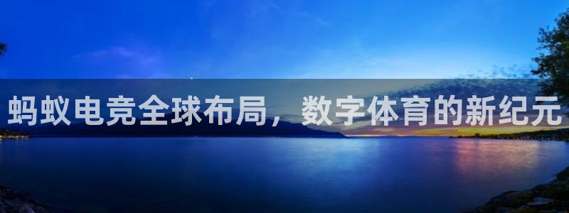 ob电竞官网：蚂蚁电竞全球布局，数字体育的新纪元